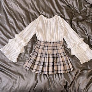 SALE 2 for $35 Endless rose chiffon top And skirt